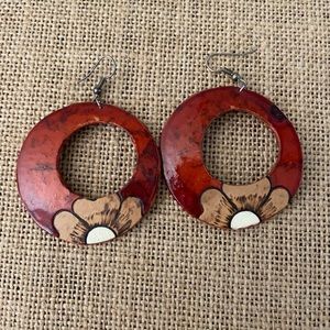 Artesanal Hoop earrings